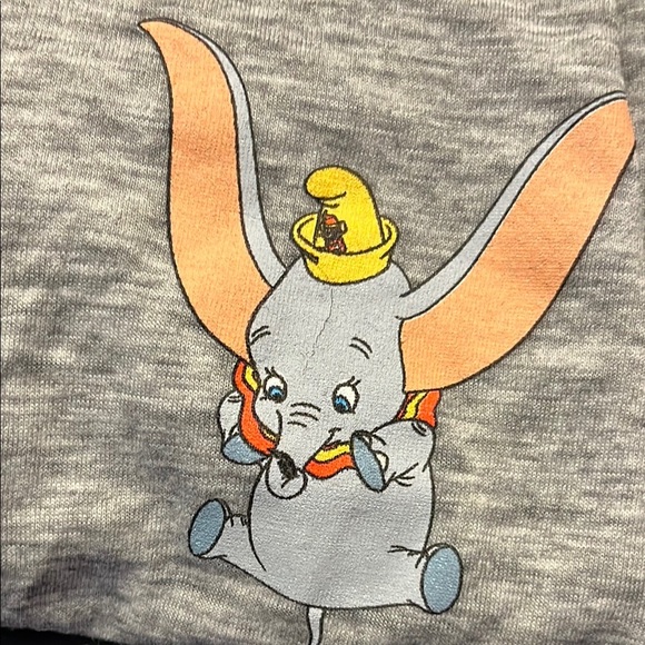 Disney Heather Gray Dumbo Tee - Picture 4 of 4